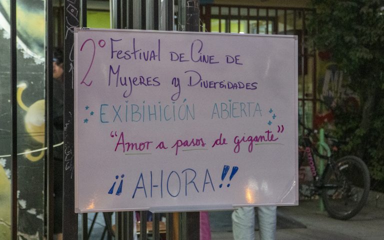 Primera muestra territorial en Quillota - Centro Promo del Segundo Festival de Cine de Mujeres y Diversidades